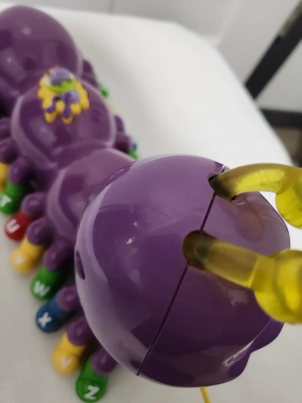 LeapFrog Alphabet Pal Purple Caterpillar Interactive Pull Toy-2001